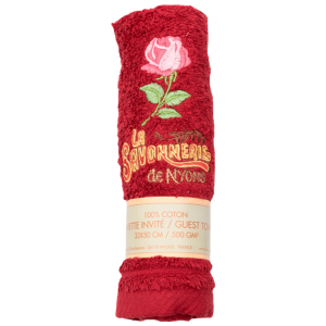 Essuie-main pour Invité Rouge 33x50cm