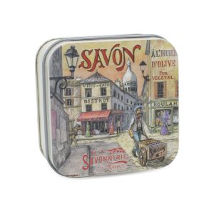 Boite Métal Montmartre & Savon 100g