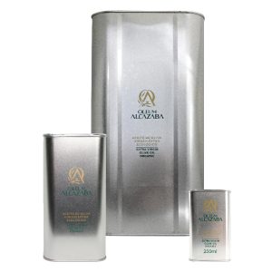 Aceite de Oliva Virgen Extra Picual ecológico en lata, Oleum Alcazaba