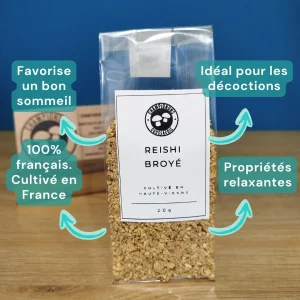Reishi broyé – cultivé en France