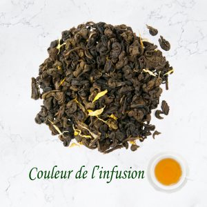 Thé vert à la vanille