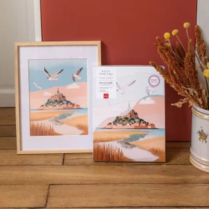 Kit de peinture au numéro – Mont Saint-Michel