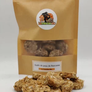 Sushi de peau de Rascasse Déshydraté pour Chiens et Chats