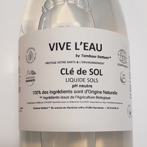 Clé de sol nettoyant sols et surfaces